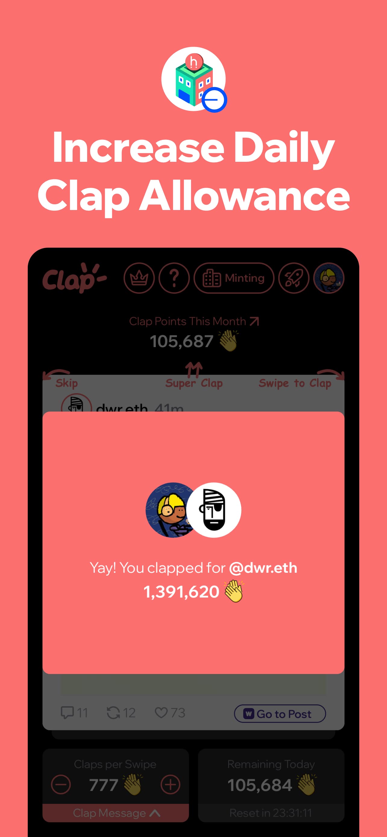Clap screenshot 3